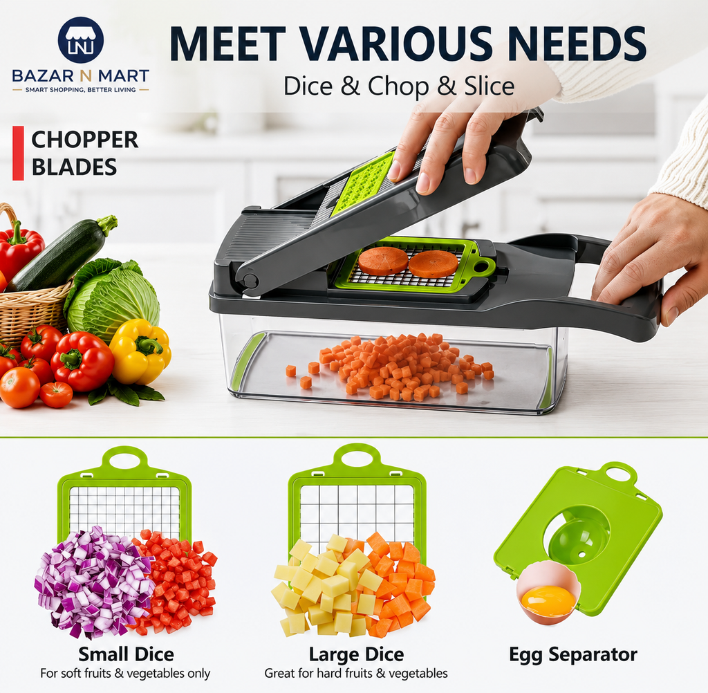 16-in-1 Multifunction Vegetable Chopper