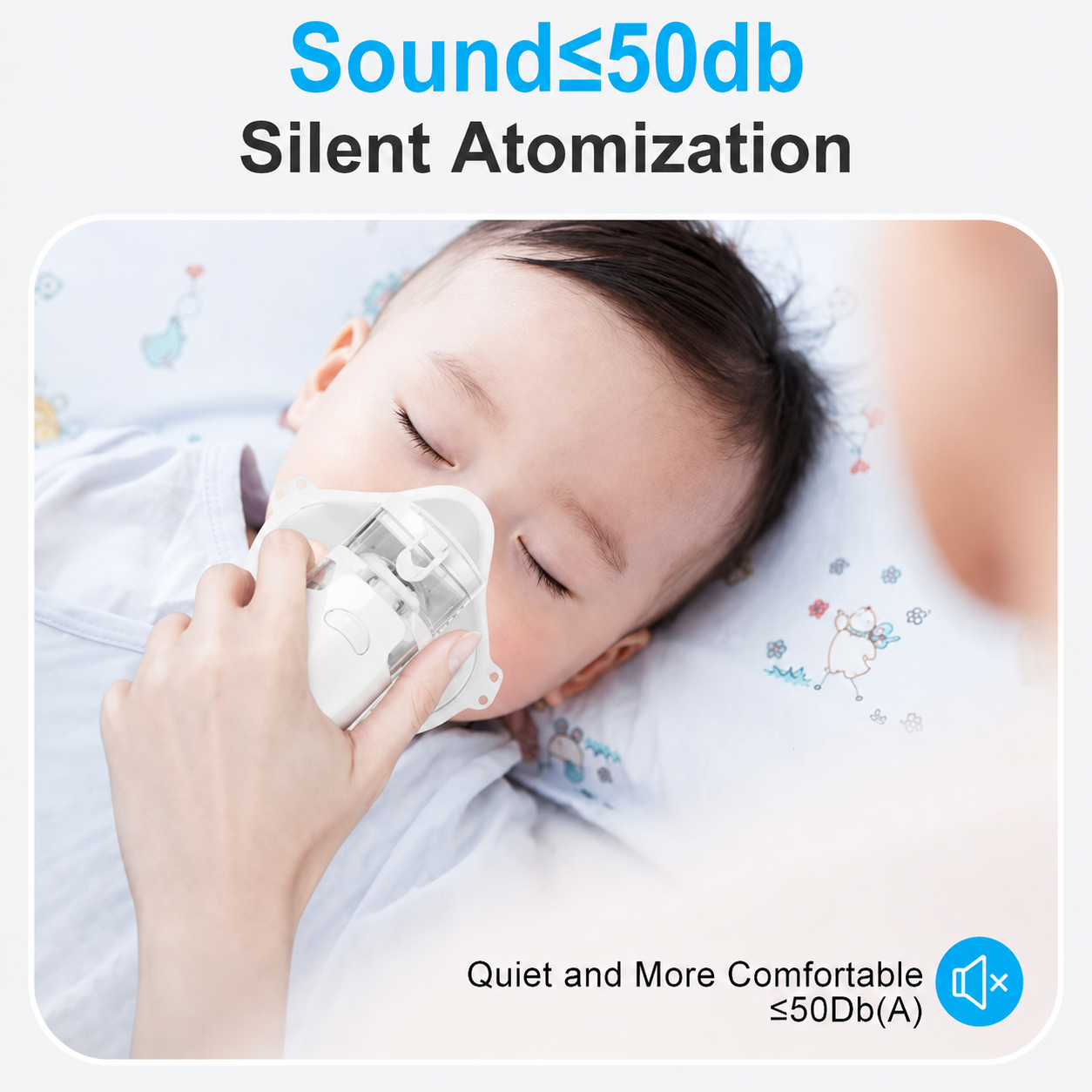 Experience fast, comfortable respiratory relief with the AeroMist Pro™ Ultra-Quiet Mesh Nebulizer. Designed with advanced