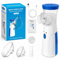 Experience fast, comfortable respiratory relief with the AeroMist Pro™ Ultra-Quiet Mesh Nebulizer. Designed with advanced