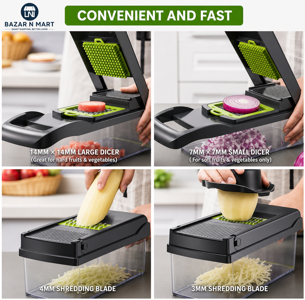 16-in-1 Multifunction Vegetable Chopper